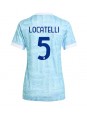 Juventus Manuel Locatelli #5 Replika Borta Kläder Dam 2025-26 Kortärmad